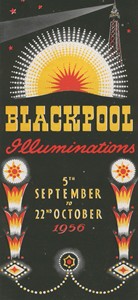 Blackpool illuminations, 1956
